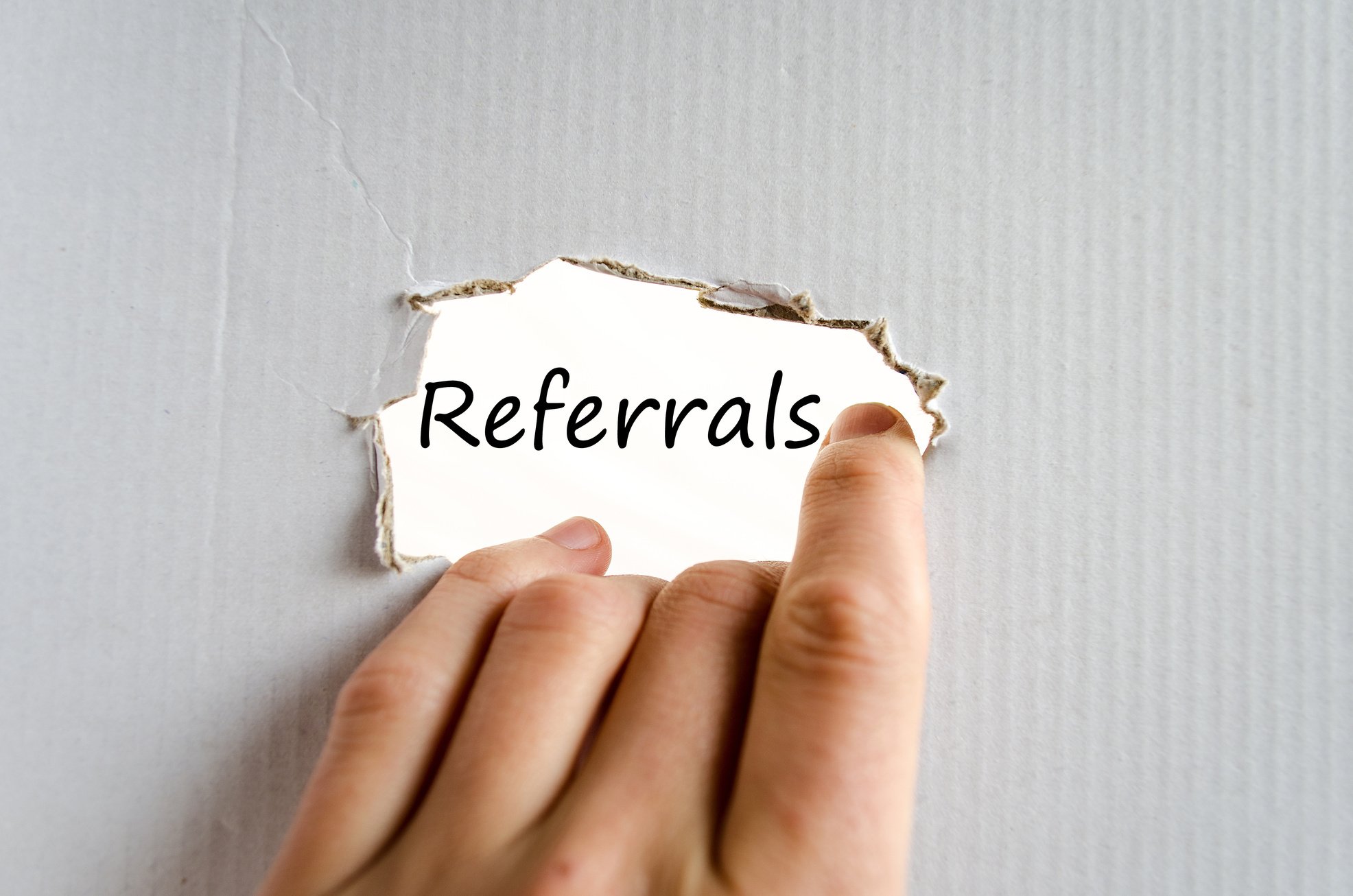 Referrals Concept